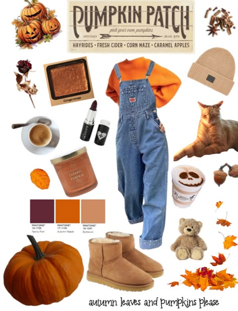 Fall Pumpkin Outfit, Cold Pumpkin Patch Outfit, Pumpkin Spice Outfit, Pumpkin Patch Fits, 7th Grade Aesthetic, Shirts Photoshoot, Pumpkin Patch Outfit Ideas, Gang Art, Pumpkin Patch Photoshoot