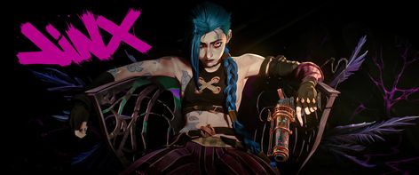 Jinx Wallpaper Desktop, Wallpaper Desktop 4k, League Of Legends Heroes, League Of Legends Anime, Jinx Wallpaper, League Of Legends Arcane, Yasuo League, Jhin League Of Legends, Image Dbz