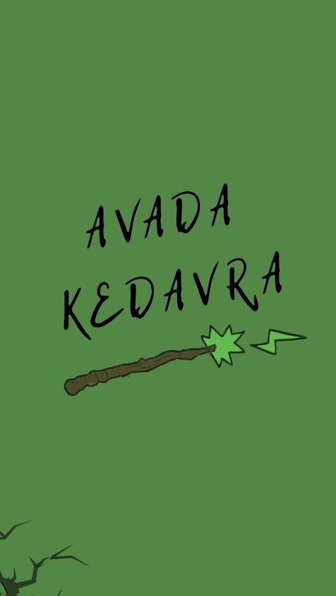 Avada Kedavra Aesthetic, Slytherin Aesthetic Wallpaper, Nama Aesthetic, Slytherin Stuff, Avada Kedavra, Potter Head, Harry Potter Spells, Harry Potter Draco Malfoy, Slytherin House