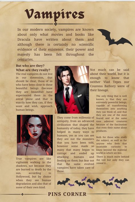 This is a brief writing about Vampires, it briefly describes the reality about these creatures, removing the myths and legends created by people. Vampire Mythology Facts, How To Be A Vampire, Vampire Traits, Vampire Facts, Types Of Vampires, Vampirecore Aesthetic, Vampire Background, Vampire Powers, Vampire Magic