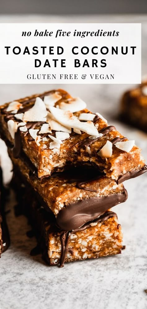 Desserts Gluten Free, Date Bars, Healthy Bars, Best Gluten Free, Desserts Vegan, Healthy Cake, Gluten Free Snacks, Free Snacks, Healthy Sweets Recipes