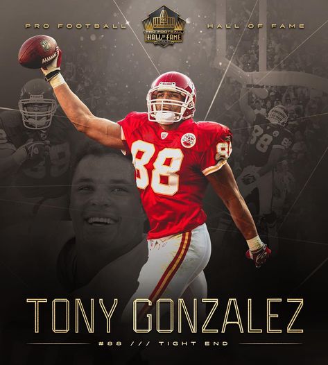 Kansas City Chiefs on Instagram: “Congratulations to both Tony Gonzalez and Johnny Robinson for being elected into the Pro Football Hall of Fame!” Kansas City Chiefs Craft, Kansas City Chiefs Funny, Tony Gonzalez, Kc Chiefs Football, Chiefs Kingdom, Kansas City Chiefs Shirts, Nfl Championships, Kansas City Chiefs Logo, Chiefs Logo