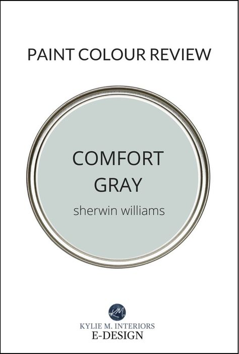 Sherwin Williams Comfort Gray, Joanna Gaines Paint, Kylie M Interiors, Light Paint Colors, House Colours, Light Gray Paint, Best White Paint, Paint Color Inspiration, Comfort Gray