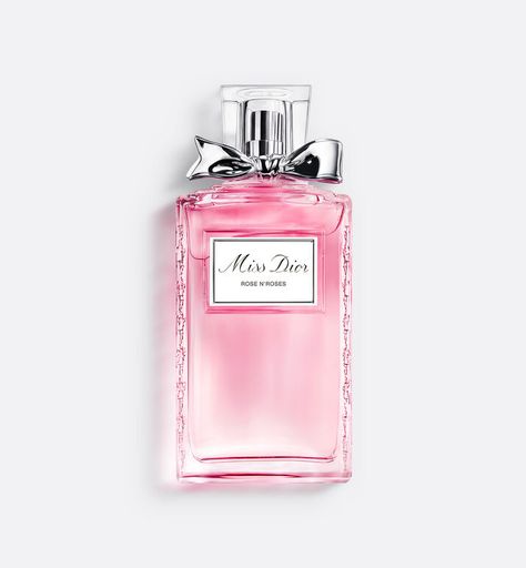 Miss Dior Rose N'Roses: a bright and powerful eau de toilette. | DIOR Perfume Rose, Perfume Dior, Dior Parfum, Christian Dior Perfume, Dior Fragrance, Rose Absolute, Dior Perfume, Rose Perfume, Body Sprays