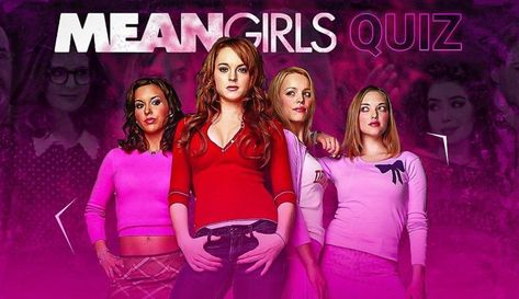 Mean Girls Quiz. Which Character Are You? What Mean Girls Character Are You, Mean Girls Quiz, Mean Girls Characters, Mean Girls Meme, Musical Quiz, Stranger Things Quiz, Makeup Quiz, What Is My Aesthetic, Girl Test