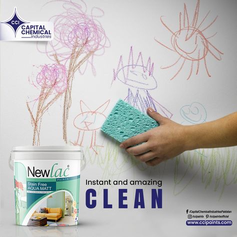 Unbelievable results in just one stroke of Capital Chemical Industries. Makes sure that your walls never have to see a dirty day. shop at: https://ccipaints.com/ #homedecore #charmingblue #CapitalChemicalIndustriesPakistan #homedecorewithpaint #Bestpaint #ineriorpaint #exteriorpaint #steelcoating #newlacpaint #SuperFine #steelisreal #chemical #CCIPaints #paint #IndustrialCoatings #HighQualitypaint #industrialcompany Wall Paint Creative Ads, Wall Paint Creative, Paint Creative Ads, Paint Ads, Publicidad Creativa, Chemical Industry, Ad Creative, Creative Ads, Cool Paintings