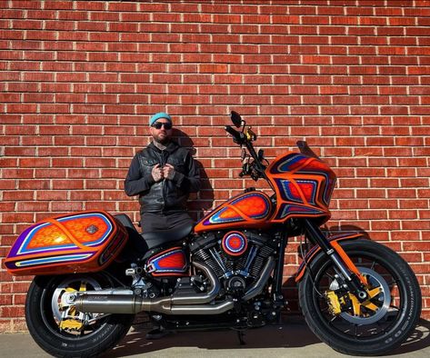 @iamjeffmorgan ST is one-of-a-kind to say the least 😅⁠ ⁠ The more you look, the more ya see with this one!⁠ ⁠ #harley #harleydavidson #softail #lowriderst Harley Lowrider, Harley Davidson Softail Heritage, Lowrider St, Harley Heritage Softail, Harley Softail Heritage, Harley Davidson Heritage Softail, Two Door Jeep Wrangler, Harley Lowrider St, Bike Ideas