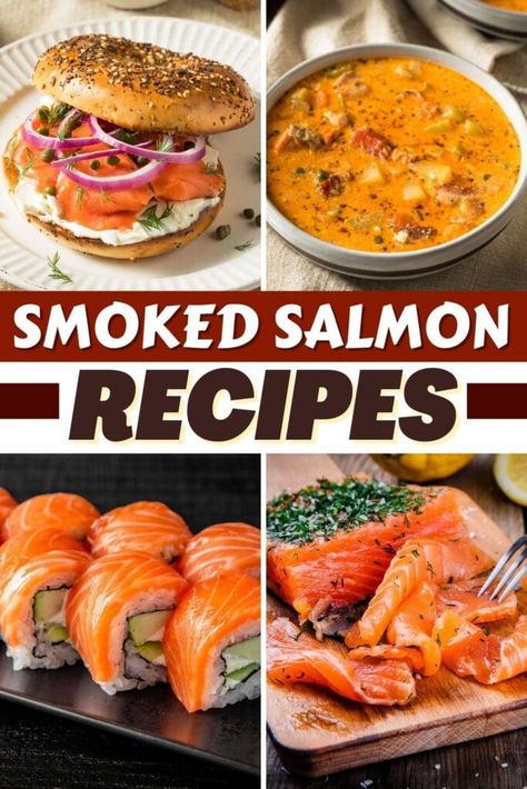 Wild Salmon Recipe, Lox Recipe, Best Smoked Salmon, Smoked Salmon Pasta, Salmon Chowder, Smoked Salmon Bagel, Lox And Bagels, Salmon Bagel, Smoked Salmon Recipes