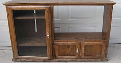 13 fantastic ways to upcycle cabinets nobody ever told you Tv Cabinet Repurpose, Upcycled Cabinet, Kids Craft Tables, Old Entertainment Centers, Tv Entertainment Centers, Traditional Desk, Kids Play Kitchen, Dining Room Sideboard, Entertainment Cabinet