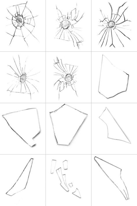 Free Shattered Glass Brushes for your personal use Shattered Glass Reference, Shattering Glass Aesthetic, How To Draw Shattered Glass Digital, Shattering Glass Drawing, Glass Shattered Drawing, Shattered Glass Drawing Reference, Shatter Glass Art, Shattered Glass Art Drawing, Glass Effect Drawing