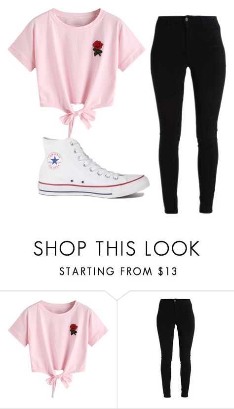 "Roses" by kittykitkat132 ❤ liked on Polyvore featuring WithChic and Converse Teenage Outfits, 2016 Fashion Trends, Chique Outfits, Cute Outfits For School, Tween Outfits, Teenager Outfits, Outfits Casual, Fashion Mode, Teen Fashion Outfits