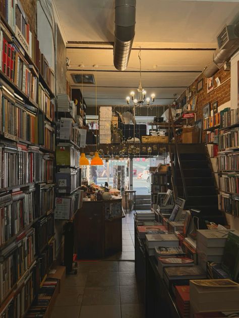 #bookstore #lifestyle #blogging #aesthetic #atmosphere Small Book Shop Aesthetic, Owning A Bookstore Aesthetic, Cool Book Stores, 2000s Coming Of Age Aesthetic, Used Bookstore Aesthetic, Bookstore Owner Aesthetic, Bookstores Aesthetic, Small Bookstore Aesthetic, Bookstore Cafe Aesthetic