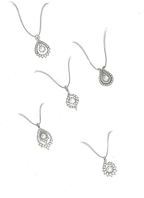 Jewellery Sketching, Sketch Jewelry, Accessories Design Sketch, Jewellery Sketch, Jewellery Drawing, Jewellery Designing, Ring Sketch, Jewel Drawing, Necklace Drawing