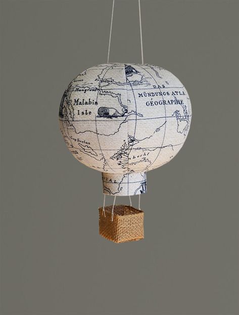 World Traveler Nursery, Basket Wedding Decor, Balloon Nursery Decor, Hot Air Balloon Nursery Decor, Explorer Nursery, Travel Themed Room, Air Balloon Nursery, Adventure Theme Nursery, Balloon Nursery