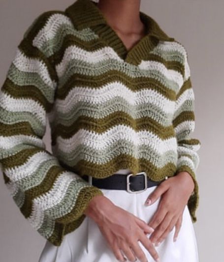 Green,crochet pattern sweater aesthetic, crochet #crochet #crochetpatternsforbeginners #crochetinspiration #green #crochetideas #crochetpatternfree #sweater #fashion #coquette #crochet #inspiration Crochet Winter Sweater Free Pattern, Crochet Ideas With Green Yarn, Cool Crochet Sweater Ideas, Crochet Sweater Women, Christmas Crochet Aesthetic, Crochet Sweater Vintage, Crochet Patterns Winter, Green Sweater Crochet, Chunky Sweater Crochet Pattern