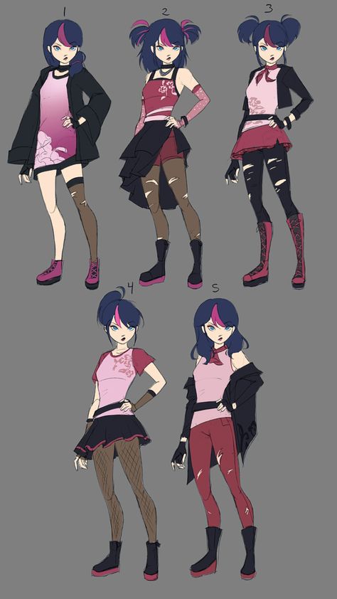 I don't like the emo Marinette design So I tried to give her more 2000s emo punk vibes It'll be a waste if I keep it to myself... Comics Ladybug, Miraculous Ladybug Kiss, Ladybug Art, 2000s Emo, Miraculous Ladybug Oc, Art Pics, Pokemon Cosplay, Ladybug Anime, Miraculous Ladybug Fanfiction