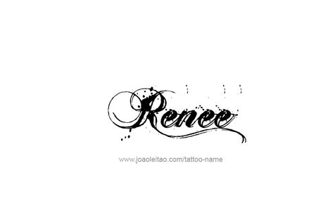 Reese Name, Renee Name, Baby Hand Tattoo, Dynamic Tattoo, Tattoo For Baby Girl, Tattoos Cute, Tattoo Design Name, Baby Name Tattoos, Men's Small Tattoo