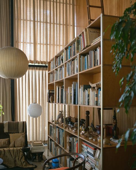 Eight books on Charles and Ray’s Bookshelf that Allude to their Personal Philosophies | Eames Foundation Cozy Industrial Bedroom, Eames Storage Unit, Eames House, Case Study Houses, House Living Room, My Library, Small Bathroom Design, Book Case, Apartment Inspiration