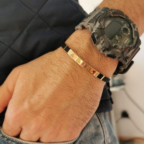 Boys Jewelry Gold, Boys Bracelets Gold, Mens Gold Bracelet, Boy Bracelet, Jewelry Couple, Boys Bracelets, Couple Name, Armband Gold, Boys Jewelry