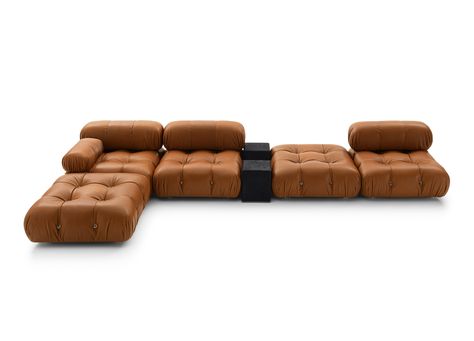 Nine to Know | Sculptural Sofas Camaleonda Sofa, Tamizo Architects, Tufted Leather Sofa, Casa Cook, Modular Sofa Design, Naoto Fukasawa, Mario Bellini, Italia Design, Est Living