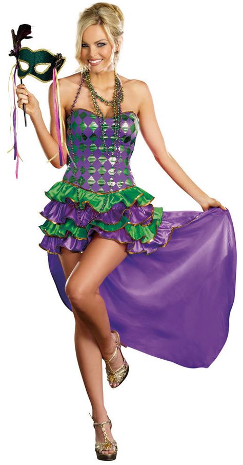 mardi gras costumes | ... Costume >> Adult Clown Costumes >> Sexy Mardi Gras Maven Clown Costume Mardi Gras Outfit Ideas, Mardi Gras Images, Diy Costumes Women, Mardi Gras Outfits, Casino Dress, Mardi Gras Costumes, Casino Outfit, Creative Costumes, Mardi Gras Party