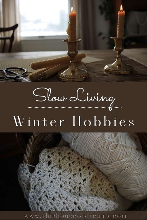 Winter Hobbies, Winter Hygge, Home Inspo Living Room, Happy Homemaking, Simple Living Lifestyle, Home Inspo Cozy, Christian Homemaking, Homesteading Skills, Living Vintage