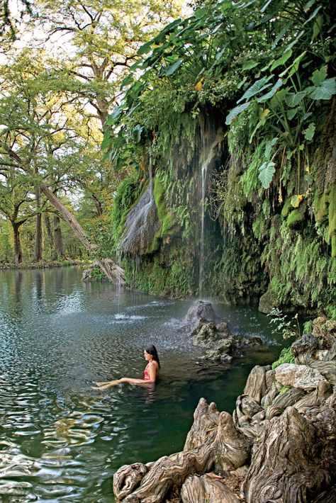 Krause Springs, Medina River, Texas Swimming Holes, Underground River, Hamilton Pool, Texas Bucket List, Texas Adventure, Texas Road Trip, Travel Texas