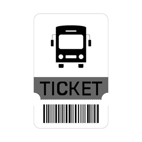 Vector web bus ticket in flat design wit... | Premium Vector #Freepik #vector #airplane #plane #airline #metro-train Bus Ticket Design, Metro Train, Bus Ticket, Resume Maker, Ticket Design, Bus Tickets, Free Business Card Mockup, Business Card Maker, Flyer Maker