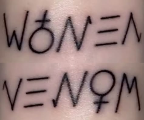 women venom tattoo, flipped tattoo, feminst, smash the patriarchy Women Venom Tattoo, Women Venom, Venom Tattoo, Memorial Tattoo Ideas, Stick Poke Tattoo, Sharpie Tattoos, Doodle Tattoo, Hand Tattoos For Women, Memorial Tattoo