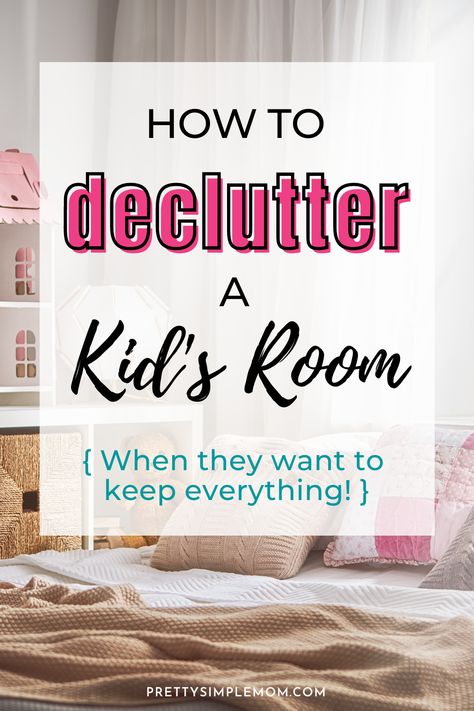 how to declutter a kid's room Organizing Childs Room, School Age Bedroom Ideas, Decluttering With Kids, Organize Girls Bedroom, Kid Bedroom Organization Ideas, Organizing Girls Bedroom, Preteen Room Organization Ideas, Tidy Up The Room, Kids Organization Ideas Bedroom