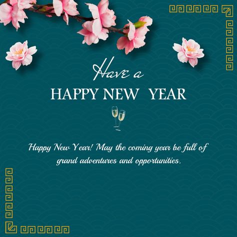 New Year Wishing Post, Happy New Year Creative Post, New Year Creative Post, Happy New Year Thoughts, Happy New Year Card Design, Happy New Year Creative, Happy New Year Template, Happy New Year Wishes Images, Happy New Year Image