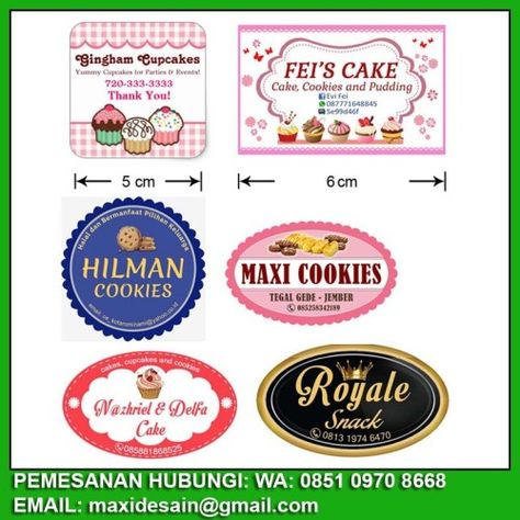 Kumpulan gambar tentang Contoh Label Snack, klik untuk melihat koleksi gambar lain di KibrisPDR Label Produk, Snack Cake, Yummy Cupcakes, Modern Design, Snacks