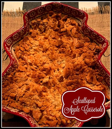 Sweet Tea and Cornbread: Scalloped Apple Casserole! Apple Casserole, Sliced Peaches, Sweet Potato Bread, Quiche Dish, Stick Butter, Diced Apples, Fried Apples, Potato Bread, Cream Cheese Spreads