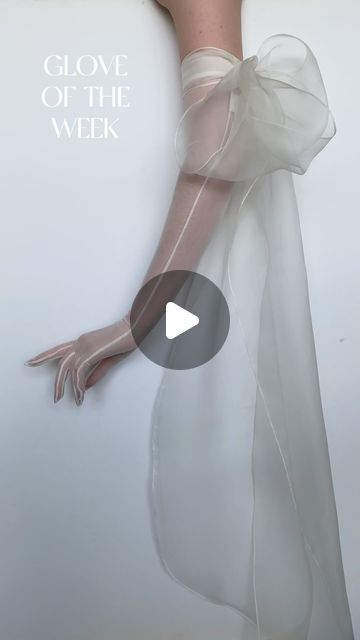 C'est Jeanne on Instagram: "Made my popular Sofia design in white this week! Mesh gloves, with separate 100% silk organza bows🎀
The way silk flows when you walk is just stunning. The gloves are made to measure, as always to ensure a perfect fit. I’d love to see these worn by brides, get in touch for more info on these gloves ♥️" Organza Gloves, Net Gloves, Gloves Aesthetic, Bride Gloves, Sheer Gloves, Silk Gloves, Mesh Gloves, Organza Wedding Dress, Gray Accessories