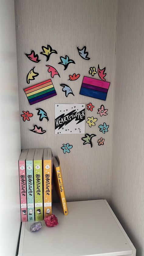 Bookshelf Art, Alice Book, Lgbt Art, Cute Room Decor, Dream Room, Room Diy, Diy Room Decor, Pixel Art, Vision Board