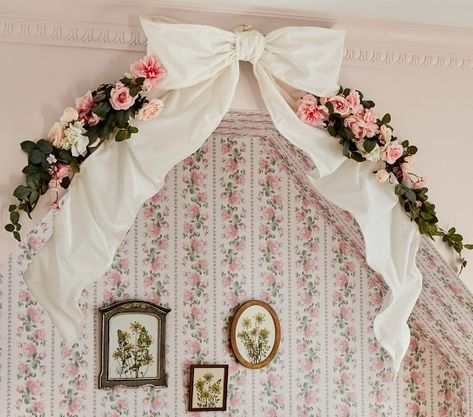 Art & Mirrors | Pottery Barn Kids Loveshackfancy Print Wallpaper, Rose Garden Nursery, Love Shack Fancy Backdrop, Love Shack Fancy Baby Nursery, Vintage Rose Nursery, Rose Themed Nursery, Love Shack Fancy Decor, Love Shack Fancy Room Decor, Loveshackfancy Nursery