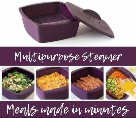 EPICURE MULTIPURPOSE STEAMER Epicure Steamer, Epic Meal Time, Epicure Recipes, Tupperware Recipes, Low Carbohydrate Recipes, One Pot Dinners, One Dish Dinners, 20 Minute Recipes, Steamer Recipes