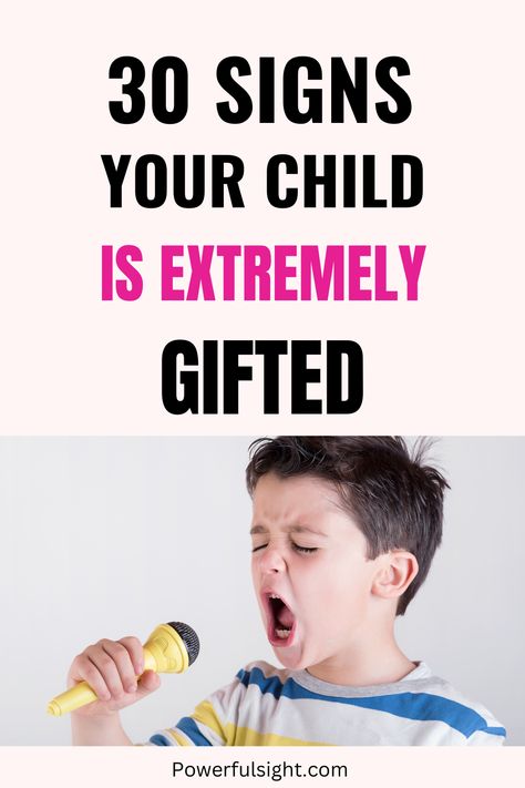 30 Signs Your Child Is Gifted Gifted Children Characteristics, Gifted Children, Parenting Ideas, Parenting Skills, Good Parenting, Gifted Kids, Baby Things, The Signs, Parenting Tips