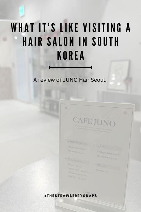 Let this be your sign to visit a salon in Seoul for hair and beauty treatments! Here’s a full review of popular chain, ‘JUNO Hair’ from my travels to Seoul ✂️ Korean Hair Salon, Korean Phones, Things To Do In Seoul, Seoul Travel, Korean Hair, Hair Salons, Hair Spa, Hair And Beauty, Washing Hair