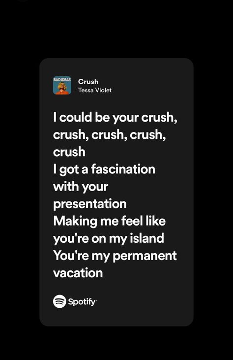 Songs to fall for 🫰 #sur #songlyrics #lyrics Cute Song Lyrics To Send To Your Crush, Crush Tessa Violet, To Send To Your Crush, Send To Your Crush, Tessa Violet, Permanent Vacation, Cute Song Lyrics, Your Crush, Cute Songs