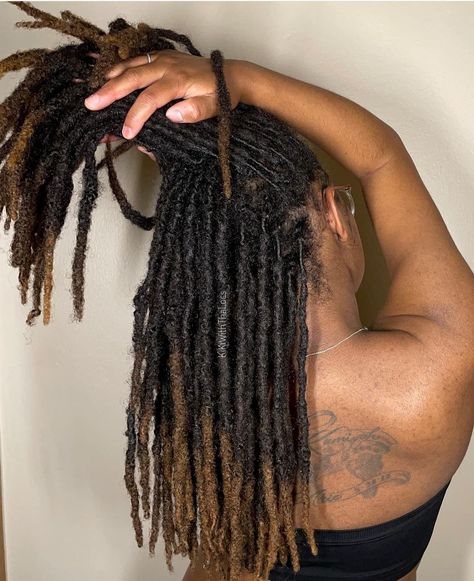 Long Fluffy Locs, Ken Core, Thick Locs, Long Locs, Hair Locs, Dread Head, Loc Inspiration, Loc Hairstyles, Dyed Natural Hair