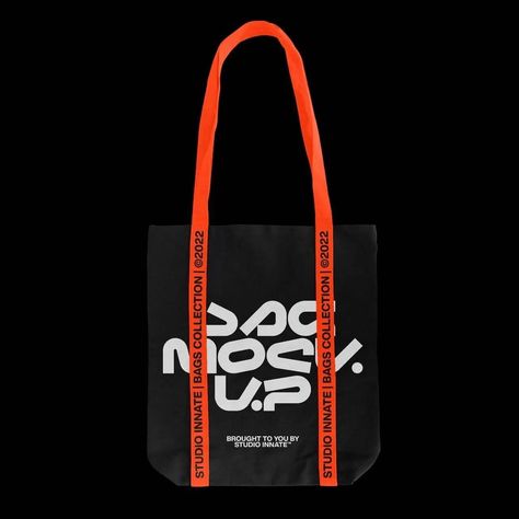 Tote Bag Typography, Brand Merch, Merchandise Ideas, Branding Strategy, Clothing Packaging, Merch Ideas, Bag Mockup, Fancy Bags, Photoshop Template