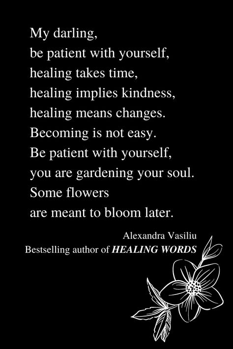 Discover more poems about loving yourself in my empowering poetry books, BE MY MOON, HEALING WORDS, BLOOMING, and PLANT HOPE. All my books are available worldwide on Amazon. Much love and gratitude to all those who show their appreciation by buying my poetry books and writing a short Amazon review. #poetry #poems #healingquotes #empoweringquotes Poems About Plants, Short Poem About Myself, Poems About Loving Yourself, Healing Myself Quotes, Empowering Poetry, Healing Myself, Uplifting Poems, Alexandra Vasiliu, Healing Takes Time