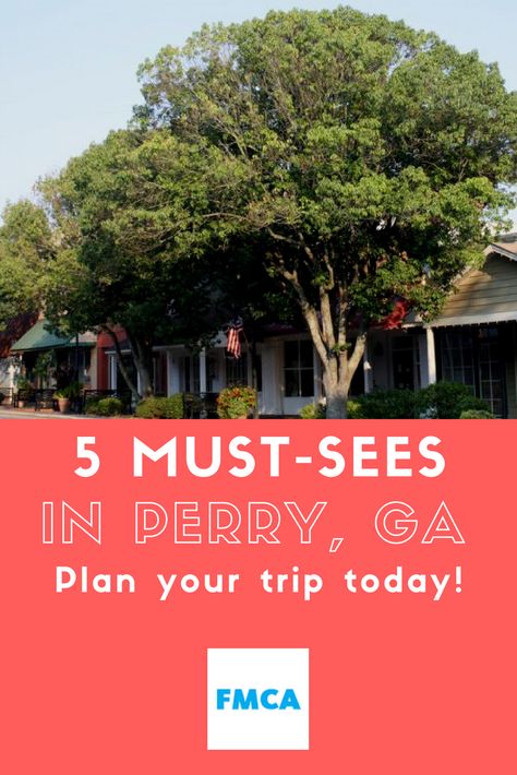 Perry Georgia, Rv Destination, Rv Lifestyle, Southern Hospitality, Rv Travel, Rv Life, Southern Charm, Robins, 5 Things