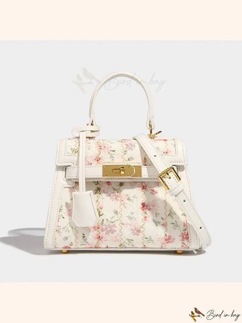 Bird in Bag - Bag female new printing package senior sense of handbag casual shoulder crossbody bag small square bag Design Bags, Womens Designer Bags, Girly Bags, Kelly Bag, Handbags Casual, Fancy Bags, Pretty Bags, Small Crossbody Bag, Cute Bags