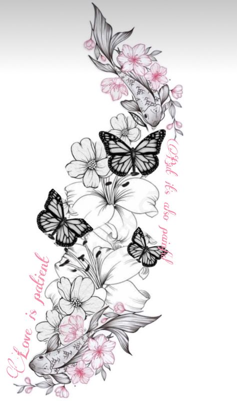 Cute Thigh Tattoos, Arm Sleeve Tattoos For Women, Cute Hand Tattoos, Pretty Hand Tattoos, Tattoos For Women Flowers, Tattoos For Women Half Sleeve, Small Pretty Tattoos, Spine Tattoos For Women, Tattoos For Black Skin