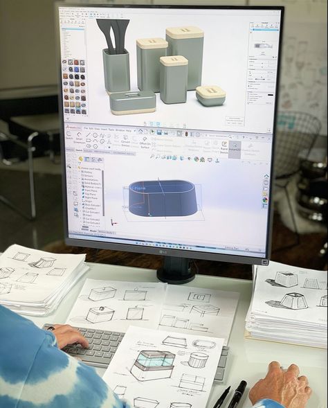 The Design Flow 〰️ Processing my favorite concepts from all that sketching. A cycle of SolidWorks, dropping those files in KeyShot, then back to SW to process the next design. It’s a great way to crank out several concept renderings for upcoming presentations. 🫳🏻 #️⃣ 🕳️ #industrialdesignsketching#industrialdesigners#prototyping #idsketching#designsketch#conceptdevelopment#industrialdesignsketch #solidworks#keyshot#keyshotrender #industrialdesigner#productdesigner#industrialdesign#product... Keyshot Rendering, Concept Development, Urban Gardening, Urban Garden, Industrial Design, Presentation, The Next, Design Inspiration, Marketing