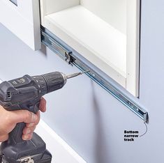 Bathroom Wall Storage, Diy Garage Door, Bathroom Diy, Secret Storage, Small Bathroom Ideas, Family Handyman, Diy Home Repair, Diy Garage, Home Repairs