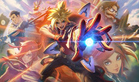 ArtStation - Battle Academy Ezreal , Alvin Lee Battle Academia, Ezreal League Of Legends, Alvin Lee, League Legends, Wild Rift, Battle Arena, Legend Games, League Of Legends Game, Anime Expo