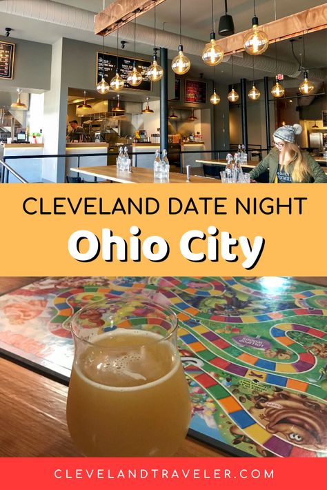 Ohio City Cleveland, Cleveland Ohio Restaurants, Best Restaurants In Cleveland Ohio, City Date Night, Fun Date Night Ideas, Cleveland Restaurants, City Date, Ohio Destinations, Ohio City